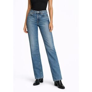 Adriano Goldschmied AG Alexxis Jeans Women’s 25 Blue High Rise Straight Vintage